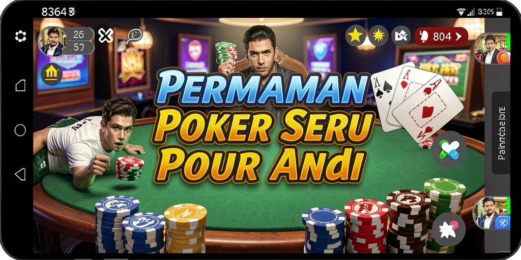 Gameplay menarik dari 8364 dalam permainan Poker.