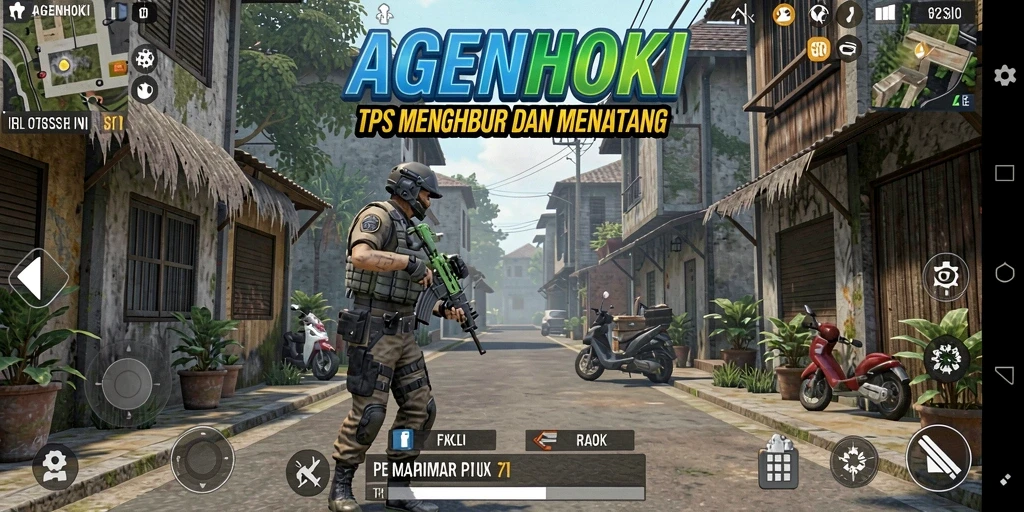 Tampilan gameplay TPS yang intens dan mendebarkan.