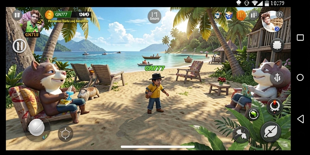 Screenshot permainan GN777 menampilkan aksi gameplay yang menyenangkan.