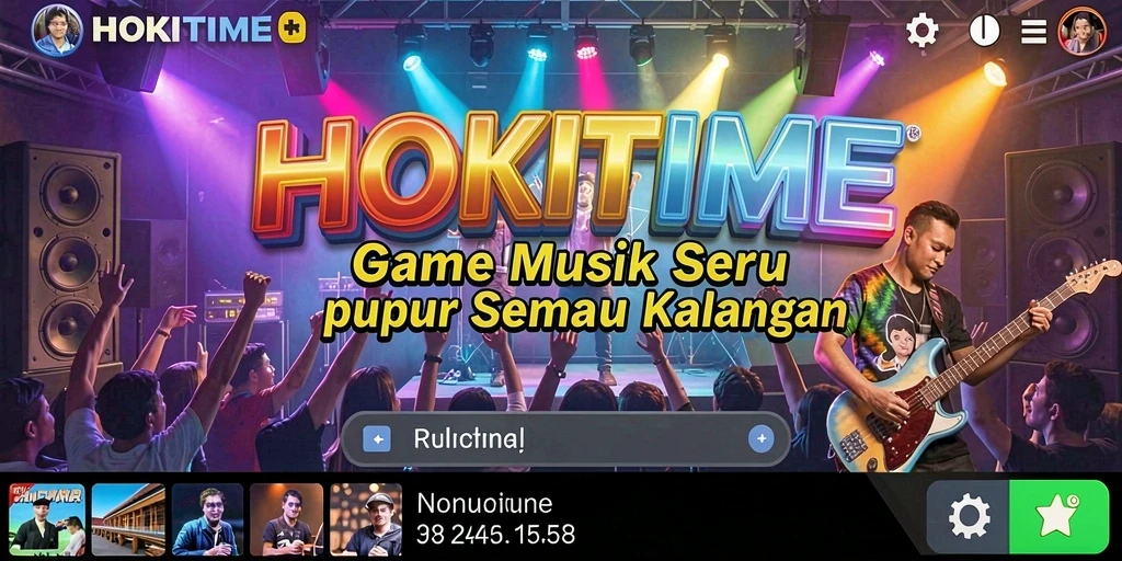 Tampilan gameplay HOKITIME yang seru dan interaktif.