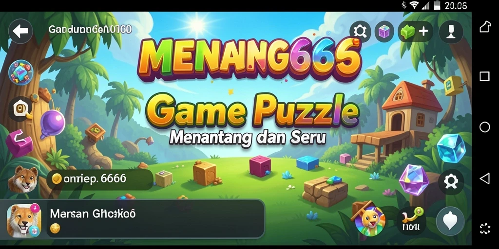 Tampilan gameplay MENANG666 yang mengasyikkan dengan banyak teka-teki.
