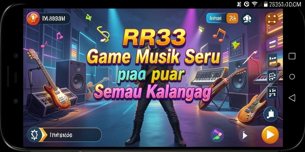 Gameplay seru dan menantang dari RR33.