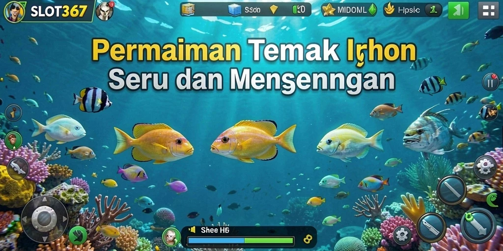Gameplay SLOT367 yang menggembirakan saat menangkap ikan.