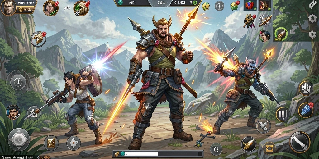 Tampilan gameplay WIFITOTO yang seru dan menantang.